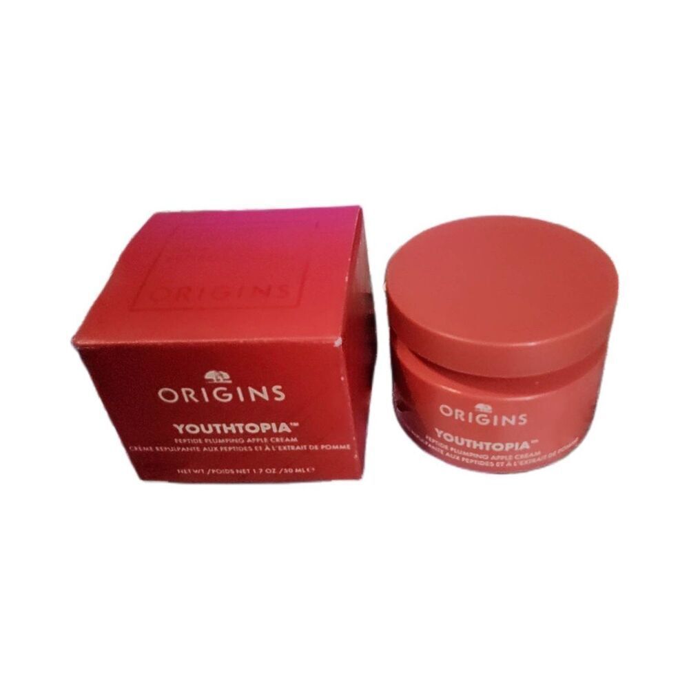 BNIB~ORIGINS Youthtopia Peptide Plumping Apple Cream
